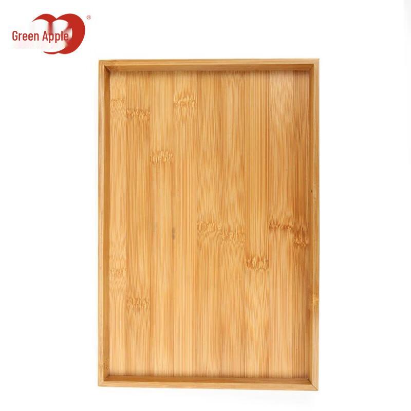 Japanese Style Rectangular Bamboo Tea Tray