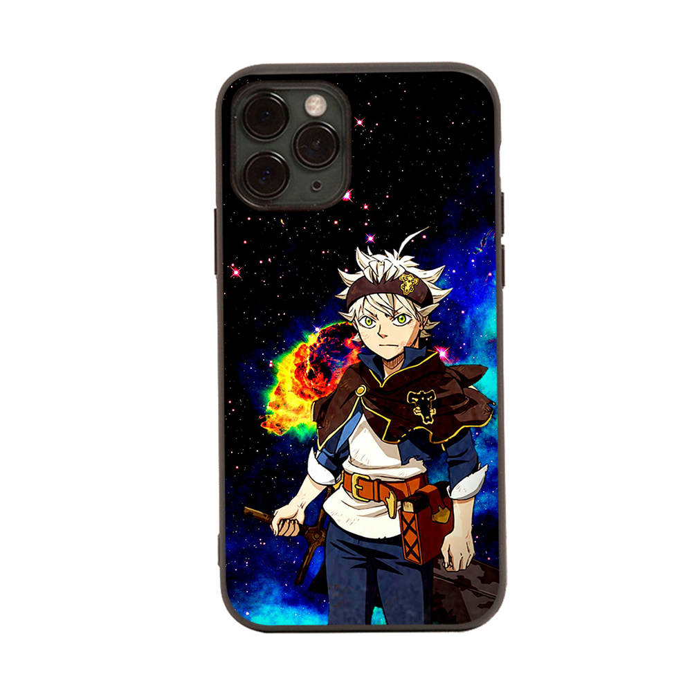 Case for OPPO Reno 8 6 5 Pro Find X3 A17 A3 A31 A38 A40 A53 A54 A55 A74 A76 A78 A77 A80 A94 A95 A96 Lite Black Sofe Cover WI79 Black Clover