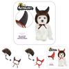 Adorable Pet Costume Accessory Set With Horned Headband And Cute Wig Parties For