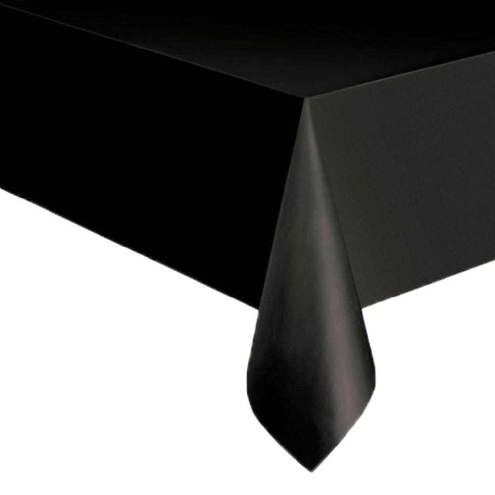 1pc 137*183cm Plastic Disposable Table Cover Rectangle Party Tablecloth Waterproof for Birthday Wedding Christmas New Year Event