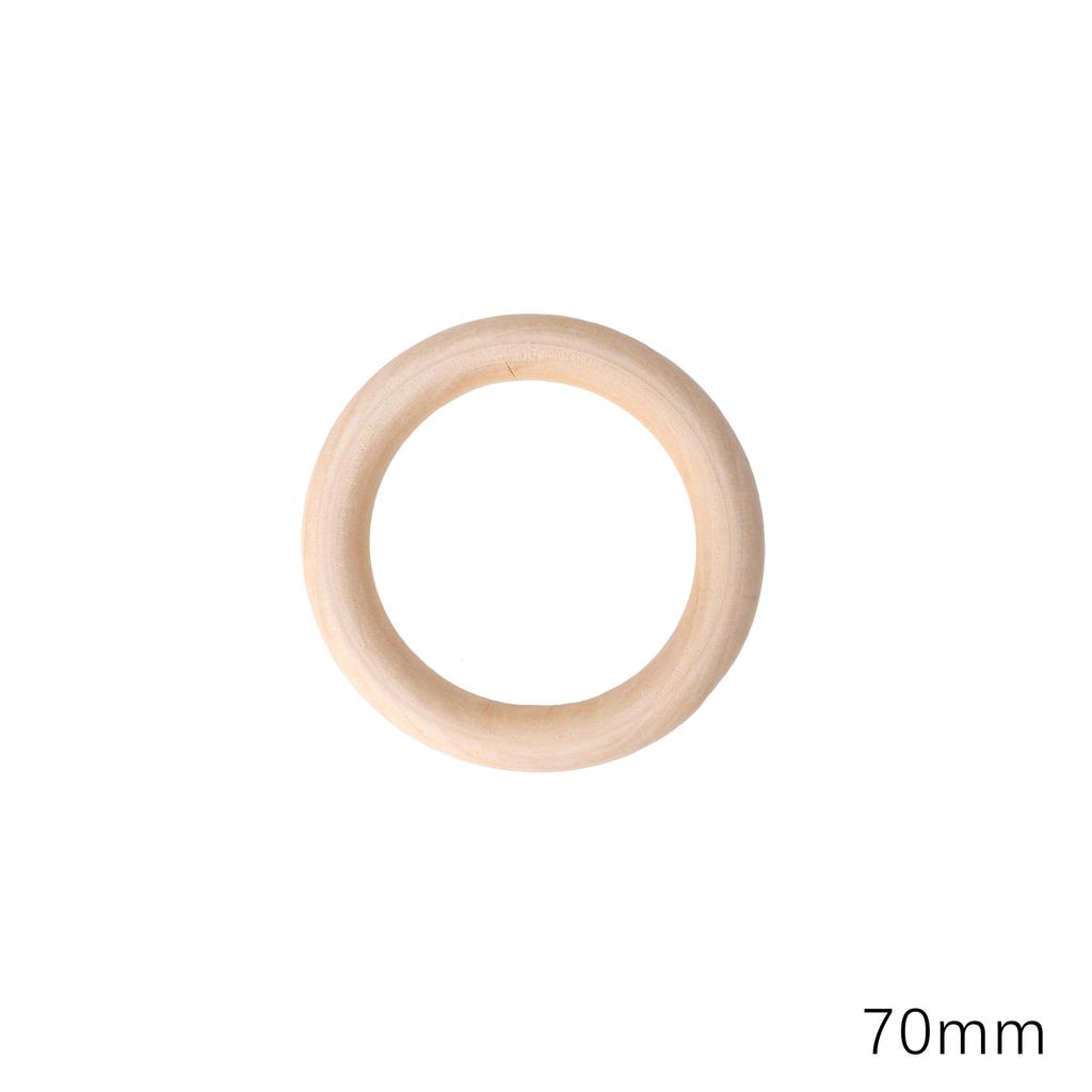 1-20 Stück Rohholzring DIY Zubehör