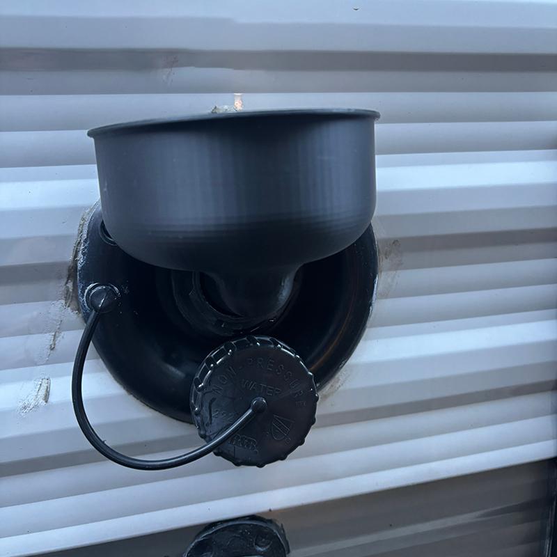 Rv Fresh Water Tank Filling Funnel | Easy Installation Universal Rv Inlet Funnel Rv/Camper Van Water Tank Filling Aid