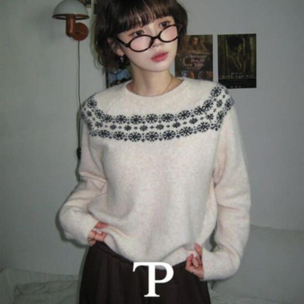 The Pink Nordic Soft Wool Knit