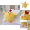 Adorable Cute Plush Chicken Toy Soft Snuggly Pillow For Kids And Adults Gift