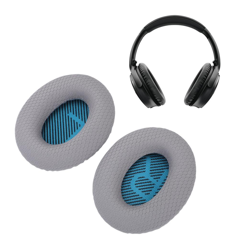 Headphone Earpads Breathable Comfortable Easy Install Replacement Ear Cushions for QC35 QC35 II QC25