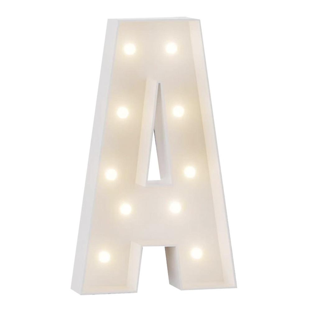 

Mosaic Design Giant Letter Led Light 91.5CM Size Light Up Letters Light Frame Box Christmas Party A