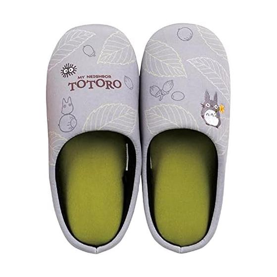 Senko My Neighbor Totoro Acorn Totoro Slippers Approx. 24cm Gray 64890 24.0 cm