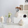 3 Pieces Small Flower Vase Minimalist Ceramic Vase Artistic Gift Idea for Desktop