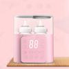 2-in-1 Household Baby Constant Temperature Dual Bottle Milk Warmer Multifunctional Milk Heater Bottle Sterilizer