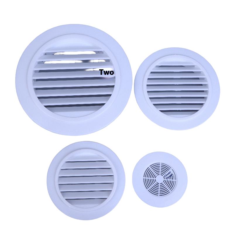 1 Peça Peças de Cozinha Banheiro Grelha Válvula de Extração de Ventilação Tampa de Abertura de Ar Condicionado Plugue de Poeira Tampa Decorativa para Dutos de Parede