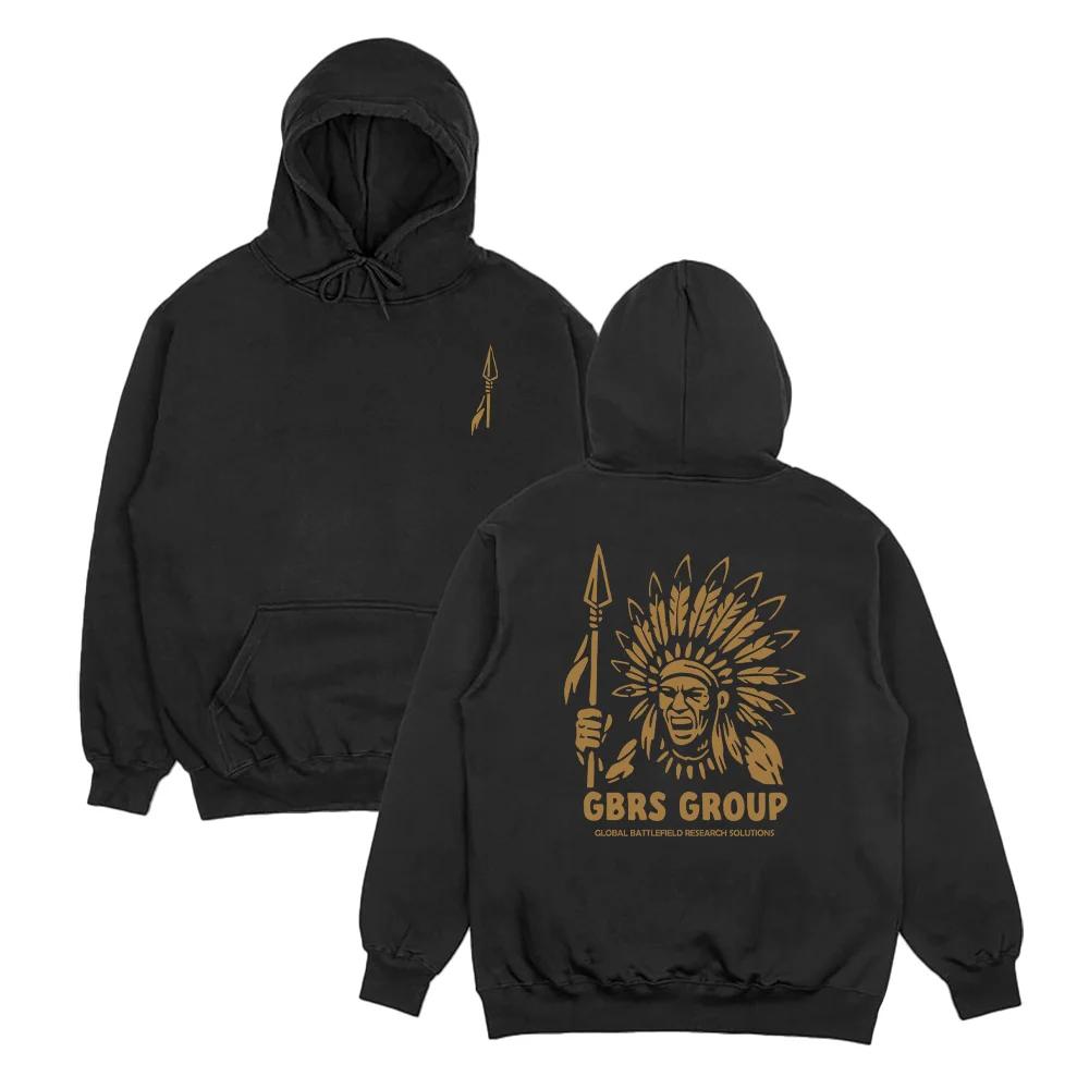New GBRS Group Tribe Pullover Hoodie Men Retro Clothes Fashion Harajuku High Street Sweatshirts Long Sleeve Hoody Unisex Autumn