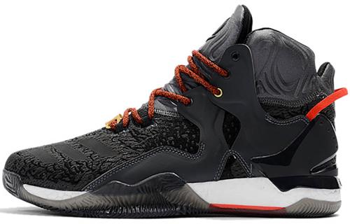 Adidas D Rose 7 Ross 7 Slip Resistant Lightweight Non slip Lightweight High top Basketball Shoes Men s Black Bb8216 40