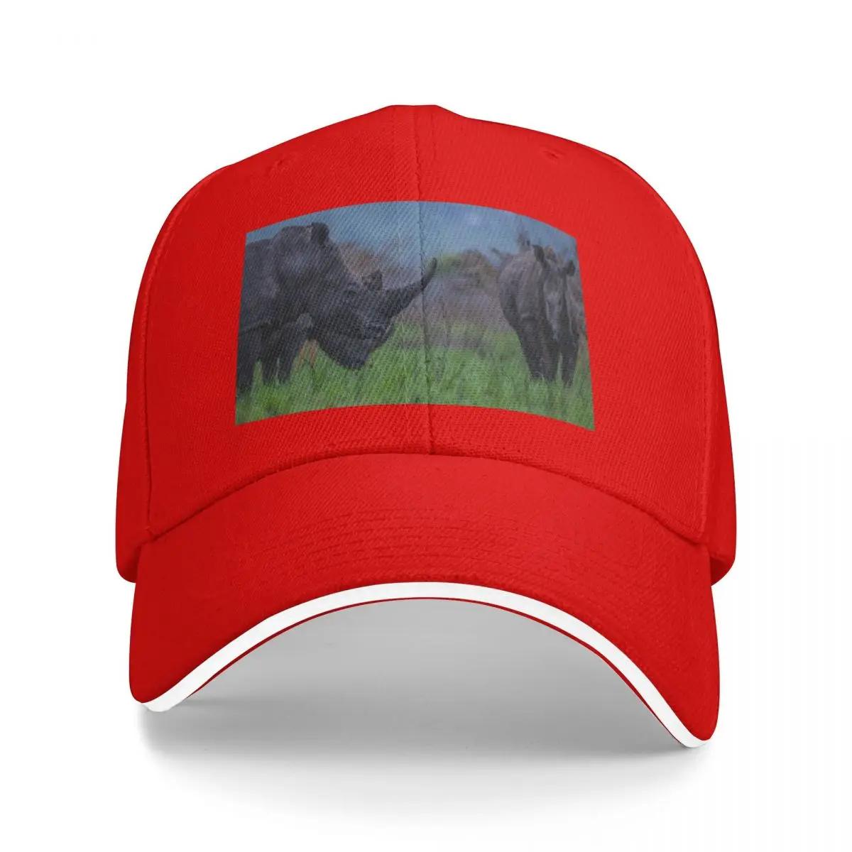 Rhino Love Baseball Cap Anime Hat tactical cap Caps Unisex Womens