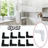 5/16 x 3/4 Inch Plastic Right Angle Corner Bracket Plastic Material L Type Window Screen Frame Corner Piece Right Angle