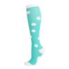 Sports Compression Socks (3 Pairs Large-X-Large) Over Knee Men's and Women's Long Running Socks Best for Exercise, Support, Air Travel, Nurse, Hiking