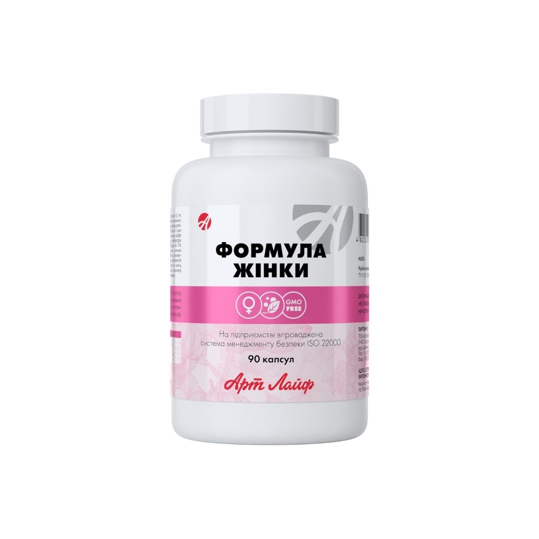 

Капсули Формула жінки Артлайф профілактика гормонального дисбалансу 90capsules