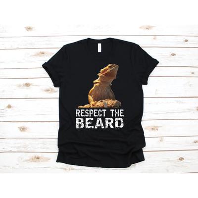 Bearded Dragon Reptile Funny T Shirt Sweat Long Sleeve Child Apparel Vintage Stretched Breathable Homme Slightly