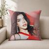 Cushion Cover Wrinkleresistant Short Plush Pillow Case Breathable Machinewashable Singer Kkenia Os Pink Aura
