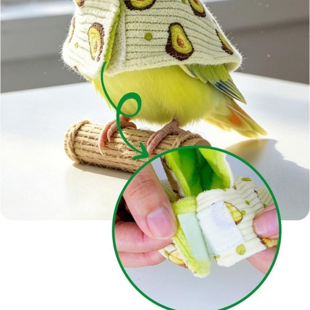Windproof Winter Parrot Cloak Thickened Bird Cape Comfortable Bird Flight Suit Autumn Winter