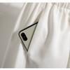 DIMANAF 2026 Summer New Plus Size Women Casual Cotton Wide Leg Pants Elastic Waist Drawstring Solid Color Straight Trousers