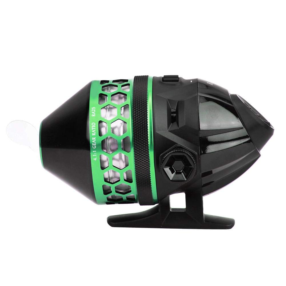 Fishing Spincast Delicate Saltwater Freshwater for Surf Ice Boat and Hole Fishing Reel, Reel, Design, Non-Slip Handle, Rustproof, Lightweight, & Reel,