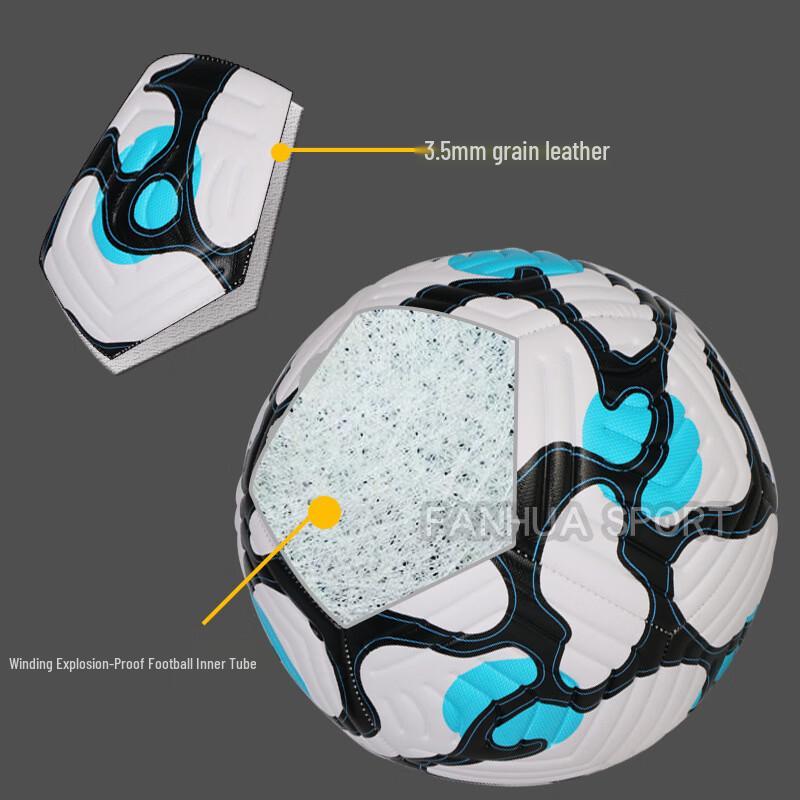 OLOEY Wave Pattern Size 5 Soccer Ball