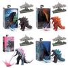 Godzilla Figure Model Movable Action Figure 17cm Monster Cool Model Souvenir Kids Decoration Toy Plastic Model (Pink)