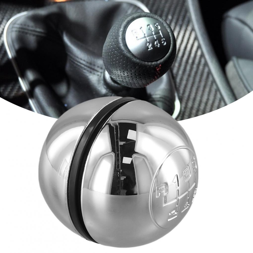 For Alfa Interior Upgrade with New Silver Gear Shift Knob Lever
