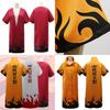 Premium Quality Naruto 6th Hokage Uzumaki Cosplay Costume Cloak For Adults