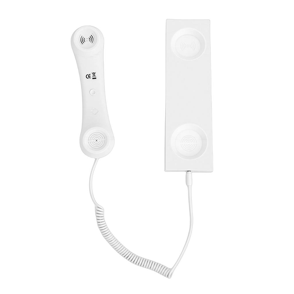 Retro Phone Handset Fit for 17 16 Retro Type C Wired Plug In Handheld Phone Handset with Microphone