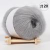 5Pcs Baby Mohair, Hand-woven DIY Sweater Scarf Thread Baby Thread Fine Wool