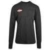 Harley-Davidson Men's T-Shirt Black Motorcycle Logo Print Long Sleeve