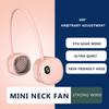 Tragbarer Nackenventilator Digitales LCD-Display Bladeless-Ventilator 3000mAh USB Wiederaufladbar Ventilatore Portatile