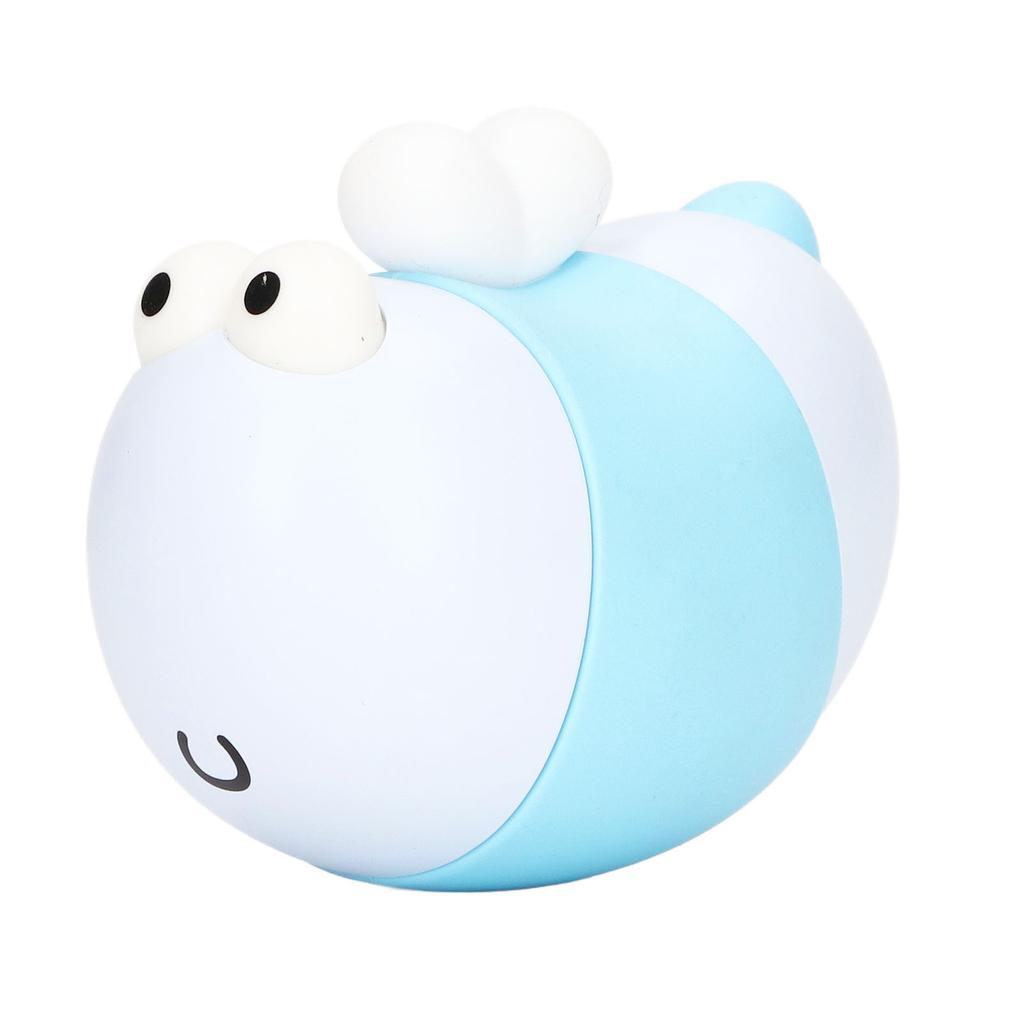 מחמם ידיים נטען בסגנון דבורה טעינת USB 2 מצבי טמפרטורה חימום מהיר מחמם ידיים חשמלי לבית חורף משרד כחול