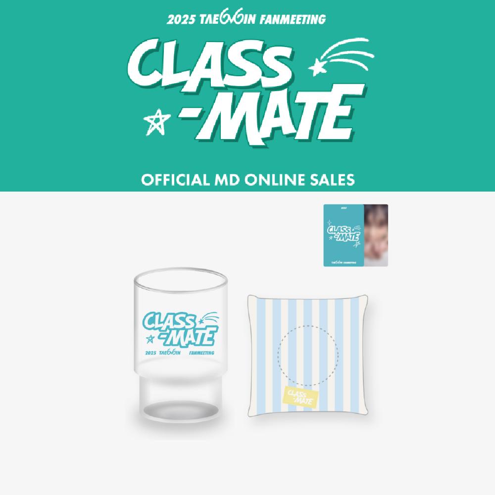 

Предзаказ 2025 Фанмитинг TAEMIN CLASS MATE Набор стеклянная чашка + подставка