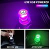 USB Car LED Light Auto Interior Atmosphere Light Car Accessories For Mercedes Benz AMG W204 W205 W203 W211 W213 W201 W210 W124