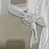 26 Colors Decorative Headscarf Solid  Pink Rose Knitted Scarf Shawl Shawl Flower Sunscreen Headscarf Ladies Office Scarf
