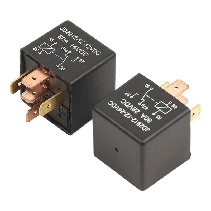 Automotive Relay 80A 12v 4 Pin Larger Current Car Relay With Mounting Hole Relays 5