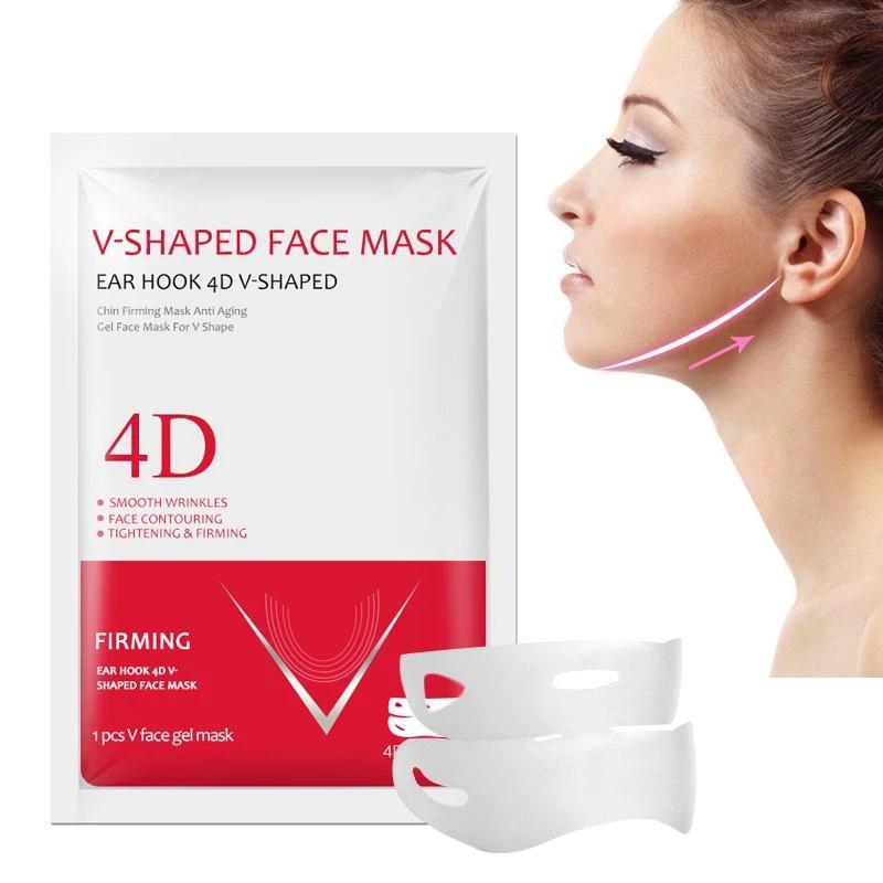 1/5/10/20Pcs V Shaped Ear Hanging Mask Face Chin Slimming Eliminate Edema Lifting Mask