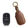 The New Retro Key Cover Is Suitable for The New Honda Accord Civic Handmade Leather Car Keychain.