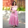 Indian Bollywood Ethnic Top Skirt Set Women Casual Wear Kurta Cord Set Dress