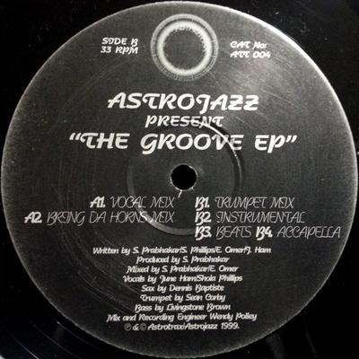 12-Zoll Schallplatte ASTROJAZZ - The Groove EP ATT004 Astrotrax 1999 UK Dance & Electronica Gebraucht