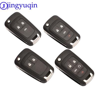 Jingyuqin 2/3/4/5 B Carcasa Cubierta de Llave Remota Para OPEL VAUXHALL Insignia Astra Zafira Para Chevrolet Cruze Para Buick