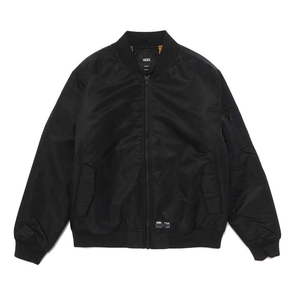 Куртка-бомбер Vans Copley Vn000hmqf0e Черный burnt XL
