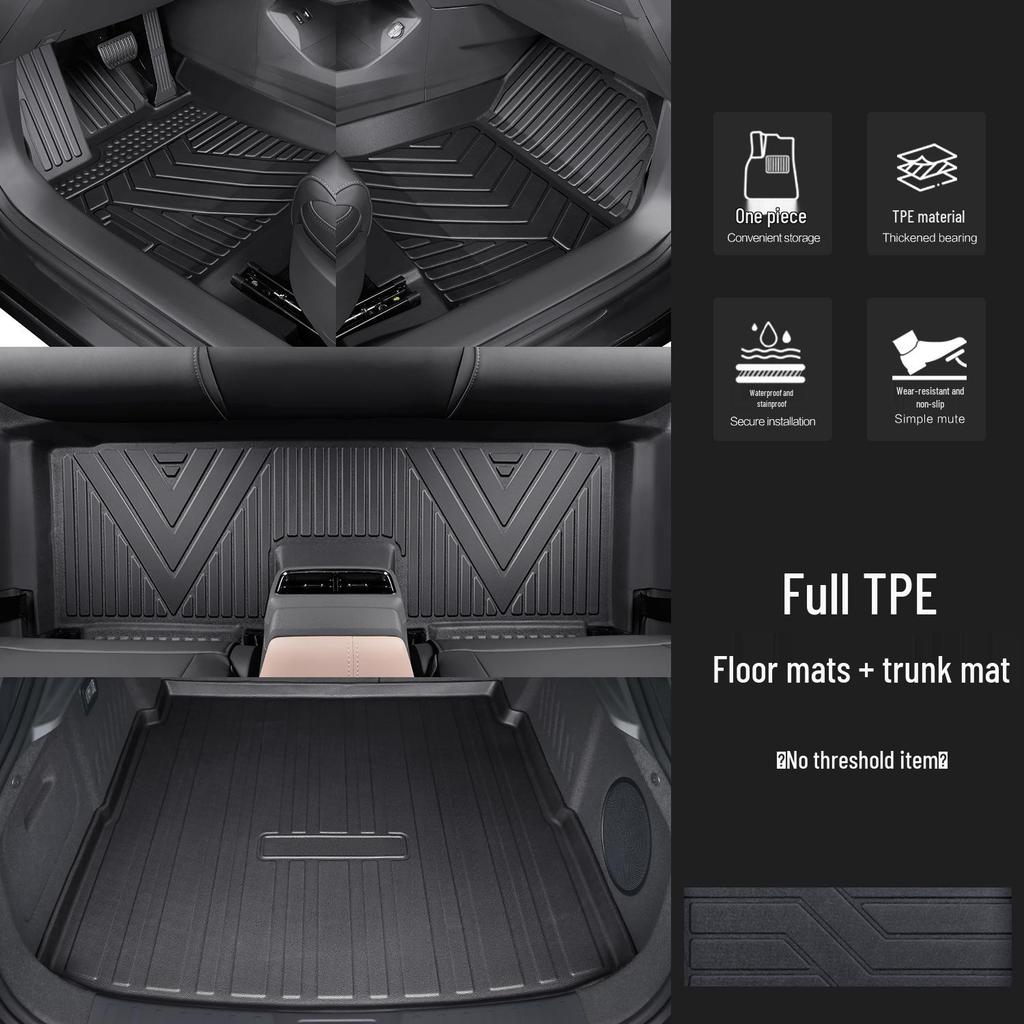 Haval F7 TPE Floor Mats: Full-Coverage Car Interior Accessories