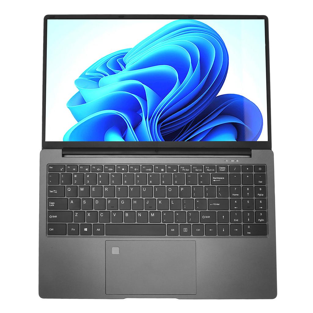 15.6 Inch Laptop for Win 10 11 Notebook Computer with Fingerprint Reader