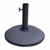 Round Umbrella Base Cement 36x29.5 Cm 11KG Grey Garden, Pool, Terrace 10442