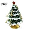 Christmas Anniversary Gift Tree Jewelry Box, Enamel Inlay Alloy Organizer, Vintage Style Trinket Box Compact Decorative Ornament for Dressing