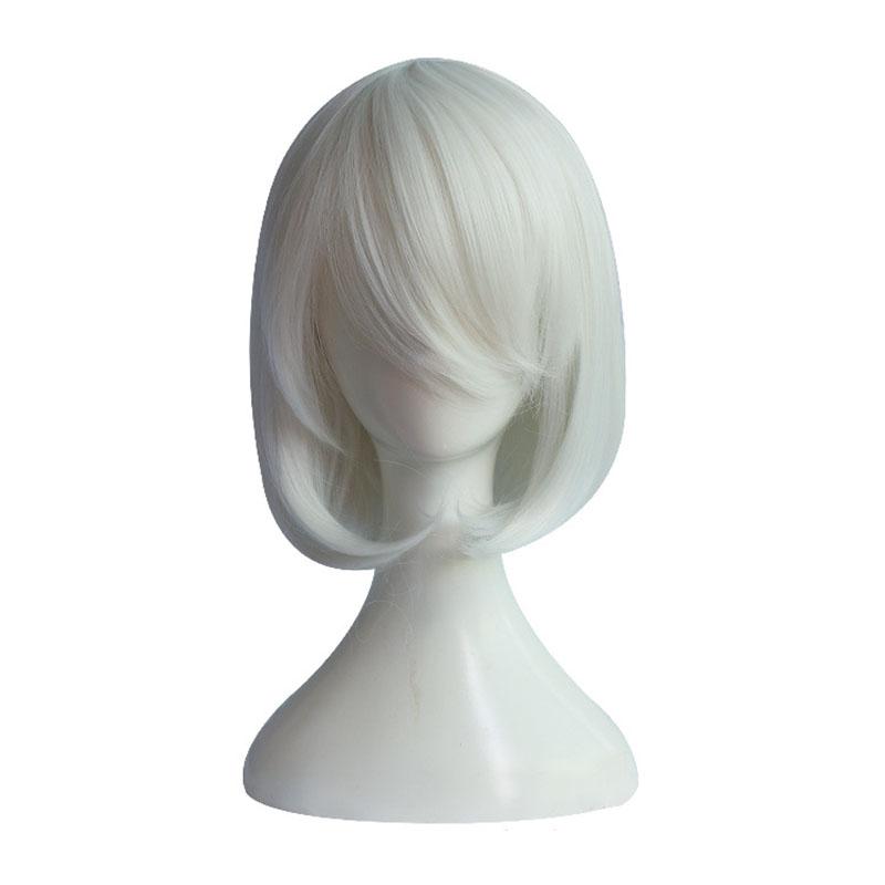 

2b Nierautomata Yorha No 2 Героиня Косплей Костюм Платье С Повязкой На Глаз Перчаткой Wig