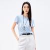 YERAD Women's Slimming Lyocell Linen Blend Short Sleeve T-Shirt